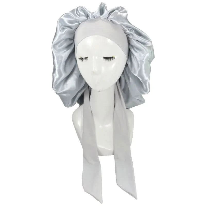 Satin Sleeping Hat Night Sleep Cap for Comfort Clean Vanilla Store