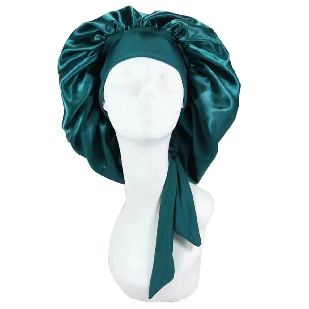 Satin Sleeping Hat Night Sleep Cap for Comfort Clean Vanilla Store