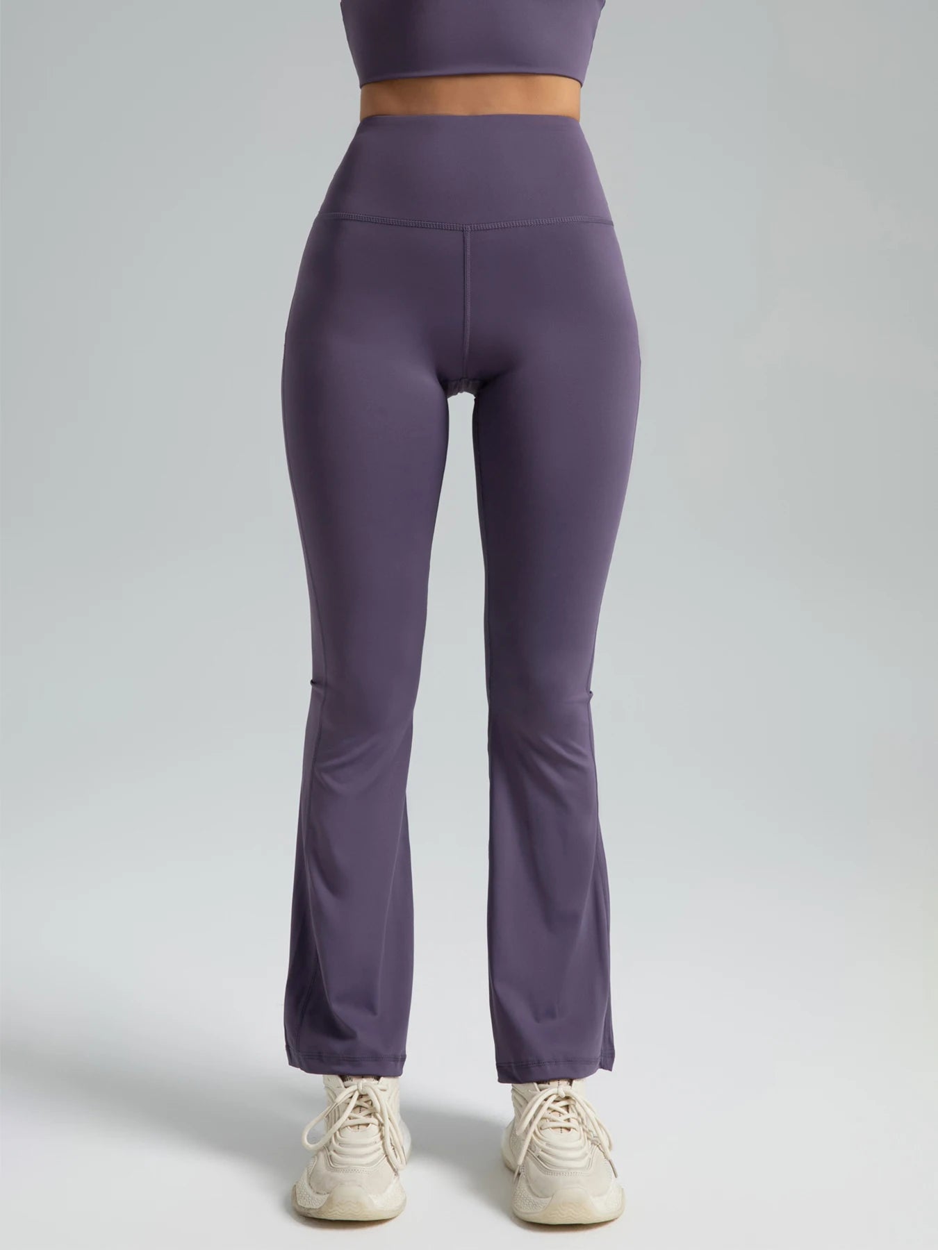 Women's High Waisted Bootcut Flare Yoga Pants Clean Vanilla Store
