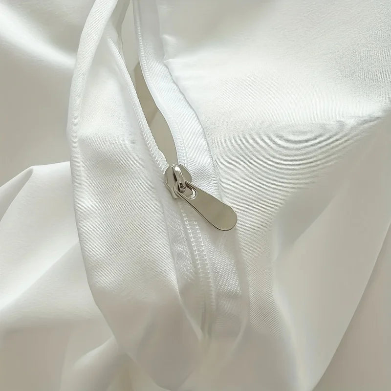 Modern Contrast Duvet & Pillowcase Set for Chic Style Clean Vanilla Store