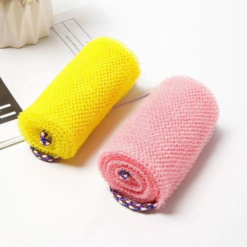 African Net Bath Sponge Exfoliating Shower Scrubber Clean Vanilla Store