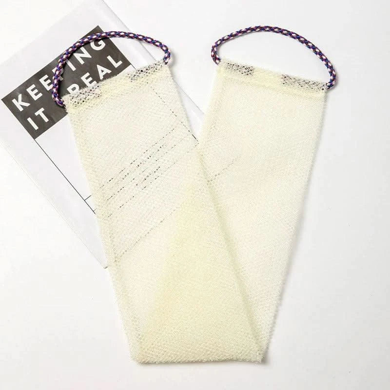 African Net Bath Sponge Exfoliating Shower Scrubber Clean Vanilla Store