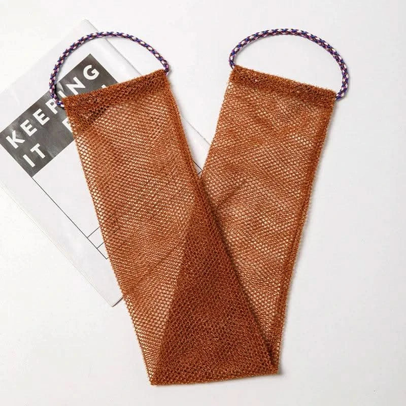 African Net Bath Sponge Exfoliating Shower Scrubber Clean Vanilla Store