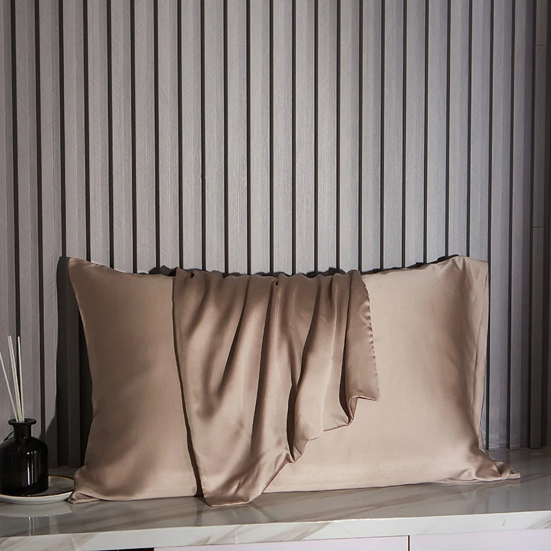 Deluxe 100% Natural Mulberry Silk Pillow 22 Momme Clean Vanilla Store
