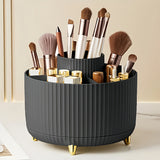 Durable 360° Rotating Makeup Organizer - 1pc