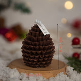 Pine Cone Christmas Tree Shaped Aromatherapy Candle