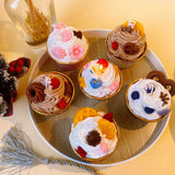 Chocolate & Heart-Shaped Cupcake Scented Candle 10 Hour Burn Time