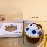 Chocolate & Heart-Shaped Cupcake Scented Candle 10 Hour Burn Time