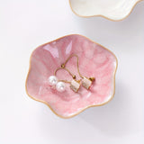 Ceramic Small Ornament Plate for Jewelry Storage