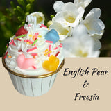 Chocolate & Heart-Shaped Cupcake Scented Candle 10 Hour Burn Time