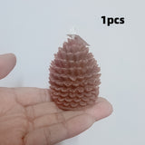 Pine Cone Christmas Tree Shaped Aromatherapy Candle