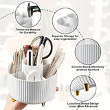 Durable 360° Rotating Makeup Organizer - 1pc