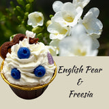 Chocolate & Heart-Shaped Cupcake Scented Candle 10 Hour Burn Time