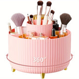 Durable 360° Rotating Makeup Organizer - 1pc