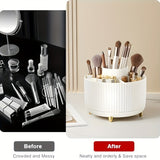 Durable 360° Rotating Makeup Organizer - 1pc