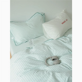 Korean INS Cream Style Soft Bedding Set 4 Pcs