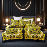 Luxury Modern Style Digital Printing Bedding Set 3pcs