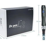 Dr pen Ultima M8 With 22 Cartridge Wireless Derma Microneedle Pen Skincare Kit MTS Treatment Professionals Use Beauty Machine - Clean Vanilla