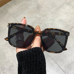 OIMG Vintage Square Oversized Sunglasses UV400 Protection  Clean Vanilla Store