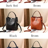 Yogodlns Retro Alligator Bucket Bags for Women  Clean Vanilla Store