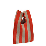 Designer Plaid Woven Shoulder Bag Tote Chic