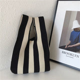 Designer Plaid Woven Shoulder Bag Tote Chic