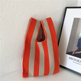 Designer Plaid Woven Shoulder Bag Tote Chic
