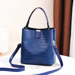 Yogodlns Retro Alligator Bucket Bags for Women  Clean Vanilla Store