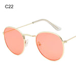 Vintage Round Sunglasses for Retro UV Protection  Clean Vanilla Store
