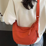 Lightweight Large Capacity Canvas Crossbody Bag