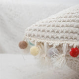 Beige Throw Cushion Cover 45x45cm for Kids Room