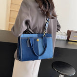 New Luxury Denim Fabric Women's Handbag Tote Bag