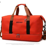 Large Capacity Travel Gym Bag Waterproof Design  Clean Vanilla Store