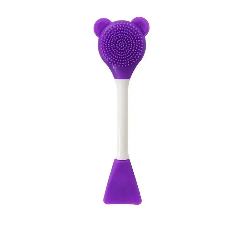 Double Head Silicone Facial Mask Brush Applicator