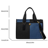 Large Capacity Handbag for Women 2024, Denim Tote