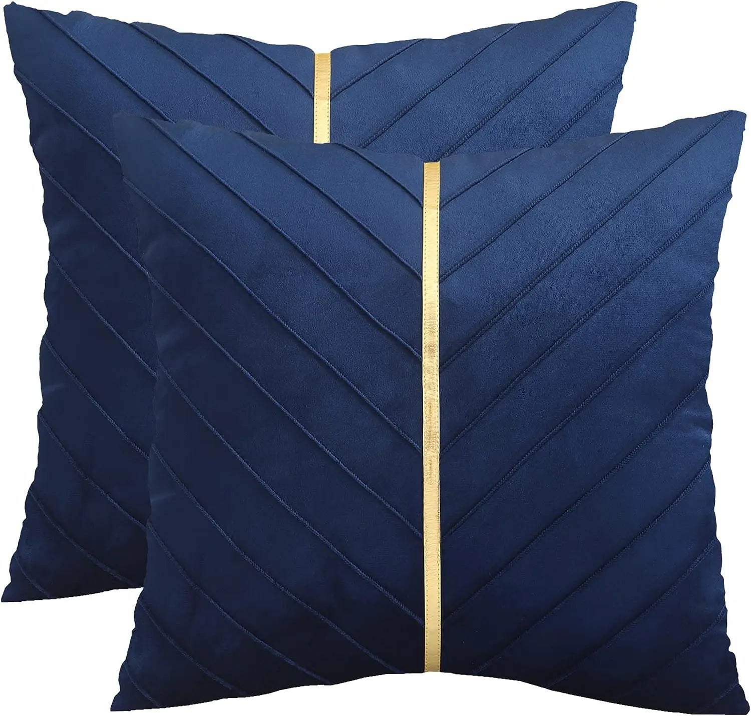 Luxury Velvet Pillow Covers 18x18 Pack of 2