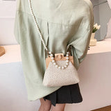 Fashion Weave Straw Shoulder Bag for Women
