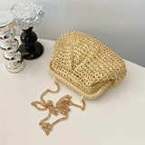 2024 Straw Woven Beach Bag for Women - Large Capacity