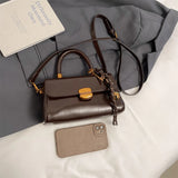 Vintage Fashion Flap Shape Handbag for Women