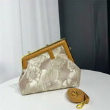 Vintage Embroidery Clutch Bag for Women Fashion