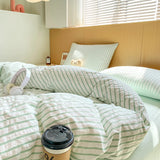 Princess Pink Seersucker Bedding Set 3 Pcs