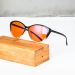 SHINU Women Cat Eye TR90 Anti Blue Light Glasses  Clean Vanilla Store