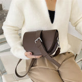 Genuine Retro Saddle Bag High Quality Leather for Women
