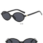 Vintage Oval Sunglasses for Women UV400 Luxury  Clean Vanilla Store