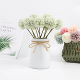 Elegant Hydrangea Artificial Flowers Bouquet  Clean Vanilla Store