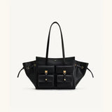 JW Pei Large Capacity Motorcycle Tote Bag Female