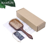 Luxurious Sandalwood Hair Brush for Scalp Massage