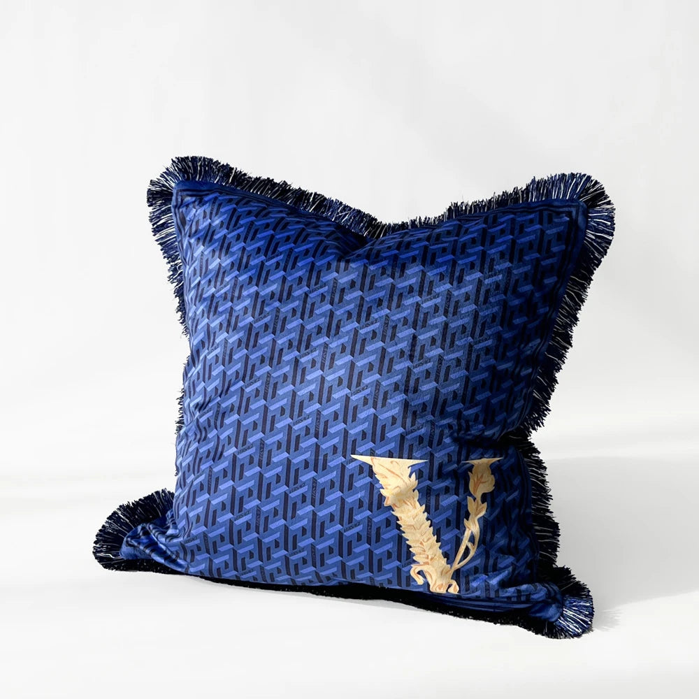 Croker Horse 45x45cm Velvet Leopard Pillow Cover