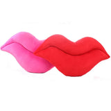 Lips Shaped Cushion Plush Big Red Lips Pillow