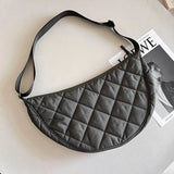 Casual Women's Quilted Crossbody Shoulder Bag